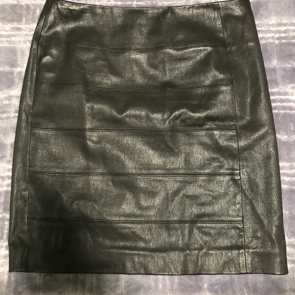Vince leather skirt